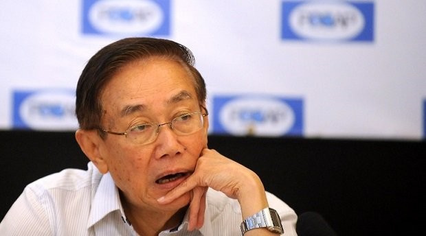 Luis Jalandoni, peace negotiator of the National Democratic Front of the Philippines (NDFP). (AFP PHOTO / NOEL CELIS)