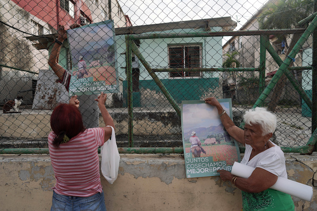 Legislative elections to take place in Cuba. STORY: Cubans head to the polls, all eyes on voter turnout