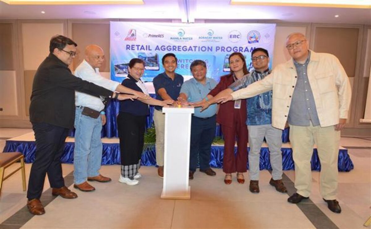 Boracay Water, an operating unit of Manila Water Non-East Zone subsidiary Manila Water Philippine Ventures and a concessionaire of Tourism Infrastructure and Enterprise Zone Authority (TIEZA), has made history as the first customer in the Visayas to transition to the Energy Regulatory Commission’s (ERC) groundbreaking Retail Aggregation Program (RAP).