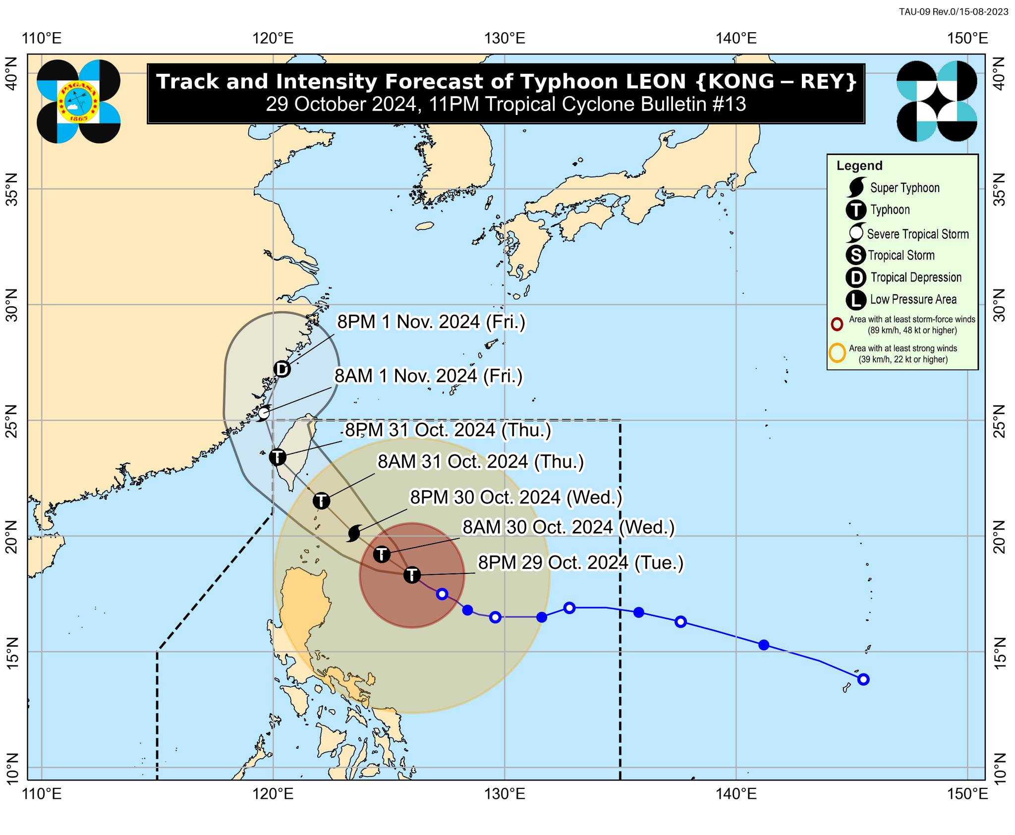 Pagasa 11 p.m. update: Signal No. 5 possible over Batanes, Babuyan Is.